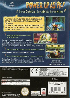Disney's PK - Out of the Shadows box cover back